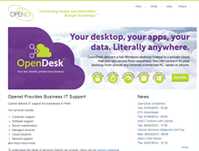 Tablet Screenshot of openet.com.au