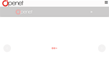 Tablet Screenshot of openet.it